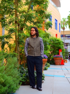 「フォローミー」｜sugaさん（メンズ・177cm）の秋コーディネート