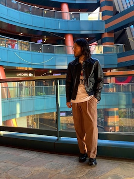 sugaさん（メンズ・177cm）の秋コーディネート