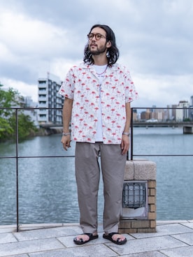 「SCHOTT」｜sugaさん（メンズ・177cm）の春コーディネート