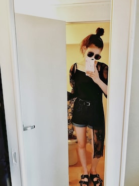 「ISOOK（アイスー）のアイテム（その他）」を使った、mi-miさん（レディース・163cm）の春コーディネート
