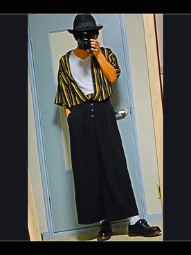 「リドム」｜「アイテム（レッグウェア）」を使った、🌜シティリバー🌛さん（メンズ・176cm）の冬コーディネート
