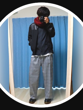 🌜シティリバー🌛さん（メンズ・176cm）の冬コーディネート
