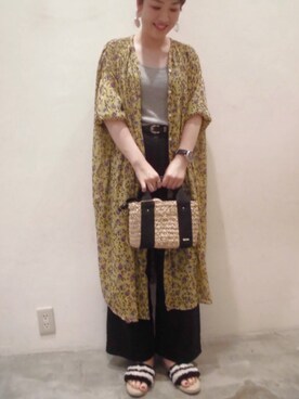 　くまななさん（レディース・163cm）の夏コーディネート