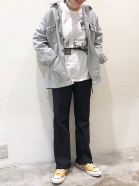 　くまななさん（レディース・163cm）の春コーディネート