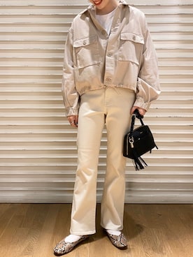 　くまななさん（レディース・163cm）の春コーディネート