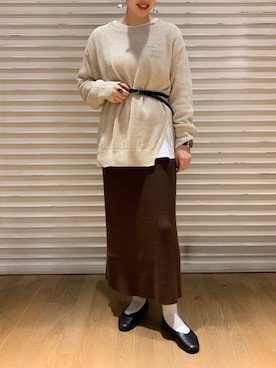 くまななさん(レディース・163cm)の春コーディネート