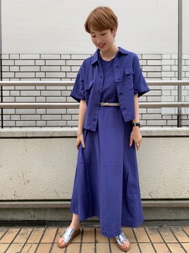 　くまななさん（レディース・163cm）の夏コーディネート