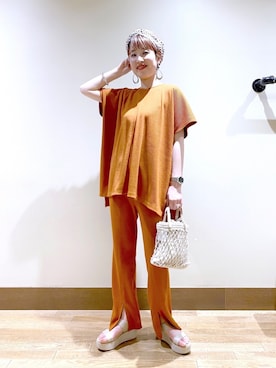 　くまななさん（レディース・163cm）の夏コーディネート