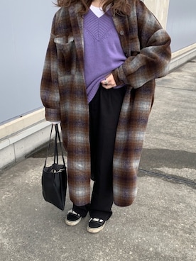 「fd style（エフディ スタイル）のアイテム（バッグ）」を使った、ちぇるさん（レディース・155cm）の春コーディネート