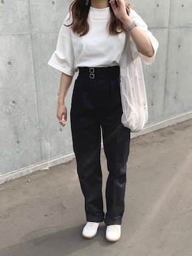 「junes（ジュネス）のアイテム」を使った、ちぇるさん（レディース・155cm）の夏コーディネート