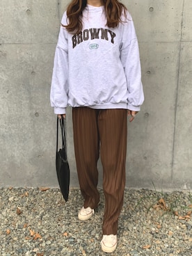 ちぇるさん（レディース・155cm）の秋コーディネート