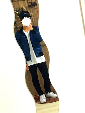 「HAMNETT（ハムネット）のアイテム」を使った、miyabiさん（メンズ・164cm）の春コーディネート