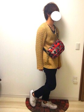 「HAMNETT（ハムネット）のアイテム」を使った、miyabiさん（メンズ・164cm）の春コーディネート