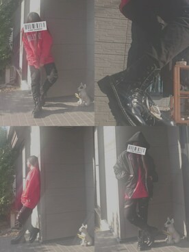 「ROLLING CRADLE（ローリングクレイドル）のアイテム（パーカー）」を使った、ЯЁёёёУさん（レディース・165cm）の春コーディネート