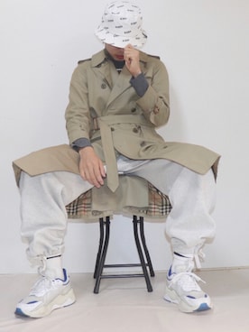 「FRED PERRY（フレッドペリー）のアイテム（ソックス/靴下）」を使った、cocoさん（メンズ・178cm）の秋コーディネート