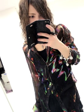 「IF SIX WAS NINE（イフシックスワズナイン）のアイテム（シャツ/ブラウス、その他）」を使った、夢咲 光さん（メンズ）の秋コーディネート