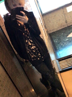 「L.G.B.（ルグランブルー）のアイテム（Tシャツ/カットソー、その他）」を使った、夢咲 光さん（メンズ）の秋コーディネート