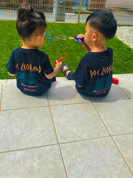 わにさん(キッズ・100cm)の秋コーディネート