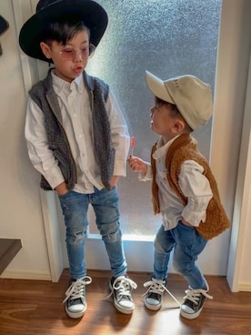 わにさん（キッズ・110cm）の春コーディネート