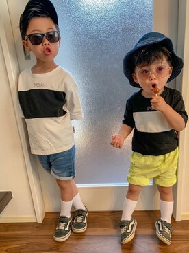 わにさん（キッズ・110cm）の春コーディネート