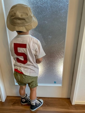 わにさん(キッズ・90cm)の春コーディネート