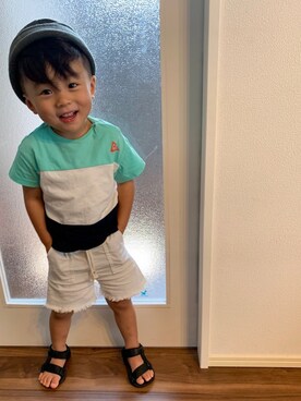 わにさん（キッズ・90cm）の夏コーディネート