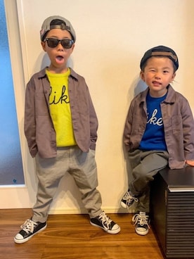わにさん（キッズ・110cm）の春コーディネート
