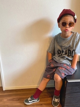 わにさん（キッズ・120cm）の春コーディネート