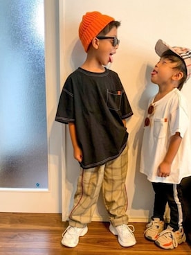 わにさん（キッズ・120cm）の夏コーディネート