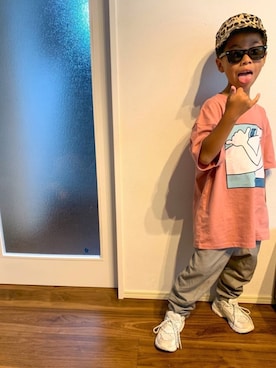 わにさん（キッズ・120cm）の秋コーディネート