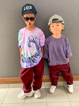 わにさん（キッズ・120cm）の秋コーディネート