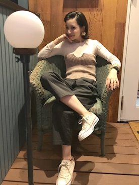 Shiho.Cさん（レディース・154cm）の秋コーディネート