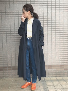 Shiho.Cさん（レディース・154cm）の冬コーディネート