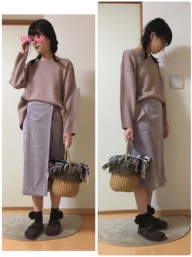 ©︎zmiii＊さん（レディース・165cm）の冬コーディネート