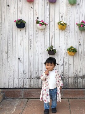 sh!!naさん（キッズ・80cm）の秋コーディネート