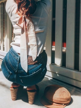 911ERIKAさん（レディース・158cm）の夏コーディネート