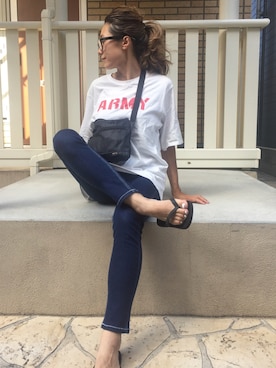 911ERIKAさん（レディース・157cm）の夏コーディネート