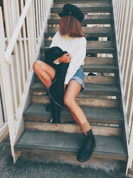 911ERIKAさん（レディース・157cm）の冬コーディネート