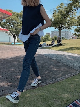 911ERIKAさん（レディース・157cm）の夏コーディネート