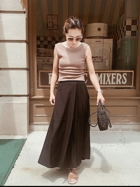 「OandI（オーアンドアイ）のアイテム」を使った、911ERIKAさん（レディース・157cm）の夏コーディネート