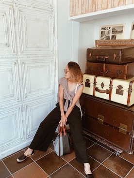 「OandI（オーアンドアイ）のアイテム」を使った、911ERIKAさん（レディース・157cm）の夏コーディネート