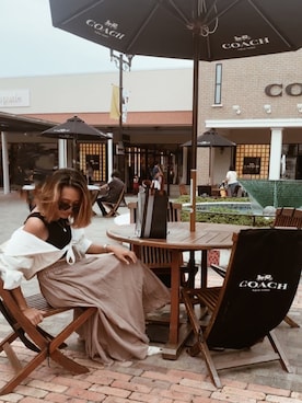 911ERIKAさん（レディース・157cm）の夏コーディネート