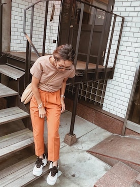 「OandI（オーアンドアイ）のアイテム」を使った、911ERIKAさん（レディース・157cm）の秋コーディネート