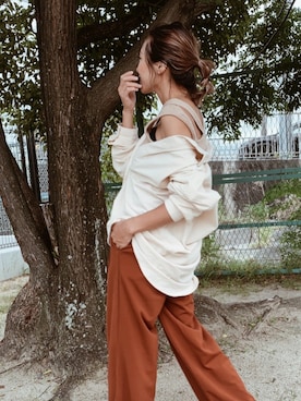 「OandI（オーアンドアイ）のアイテム」を使った、911ERIKAさん（レディース・157cm）の秋コーディネート