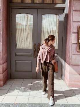 911ERIKAさん（レディース・157cm）の秋コーディネート