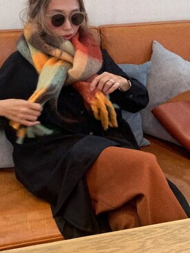 「OandI（オーアンドアイ）のアイテム」を使った、911ERIKAさん（レディース・157cm）の秋コーディネート