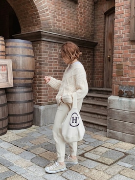 「OandI（オーアンドアイ）のアイテム」を使った、911ERIKAさん（レディース・157cm）の冬コーディネート