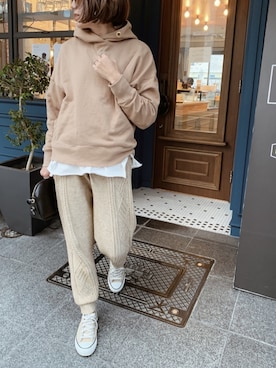 「OandI（オーアンドアイ）のアイテム」を使った、911ERIKAさん（レディース・157cm）の冬コーディネート