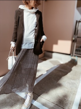 「OandI（オーアンドアイ）のアイテム」を使った、911ERIKAさん（レディース・157cm）の冬コーディネート