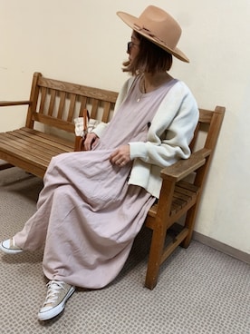 「OandI（オーアンドアイ）のアイテム」を使った、911ERIKAさん（レディース・157cm）の春コーディネート